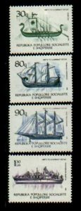 Albania MNH Sc 2317-20 Mi 2405-08 Ships