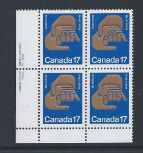 Canada #856 LL PL BL International Events 17