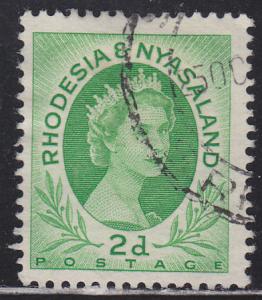 Rhodesia & Nyasaland 143 Queen Elizabeth II 1954