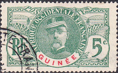 French Guinea #36 Used