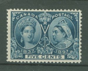 Canada #54 Unused Single (Jubilee)