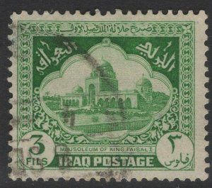 IRAQ SG210 1941 3f GREEN USED