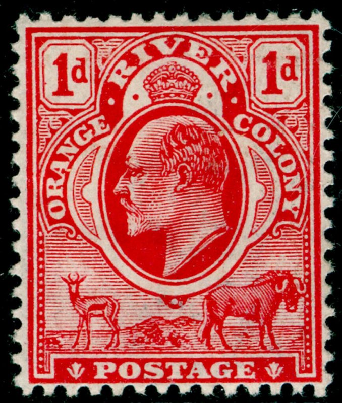 SOUTH AFRICA - Orange Free State SG140, 1d scarlet, M MINT. Cat £12. WMK CA