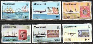 Montserrat Sc #414-419 Mint Hinged
