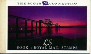 U.K 1989 SCOTS CONNECTION BOOKLET MNH S/G # DX 10