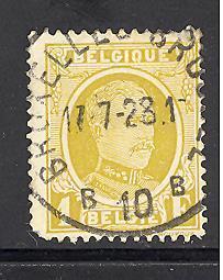 Belgium 186 used SCV $ 0.35 (DT)