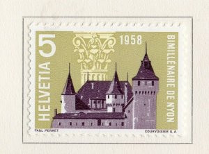 Switzerland Helvetia 1958 Early Issue Fine Mint Hinged 5c. NW-171136