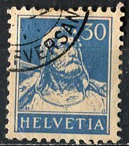 Switzerland 1924: Sc. # 180; O/Used Single Stamp