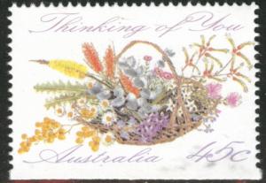 AUSTRALIA Scott 1234 MNH** 1992 Wildflower booklet single