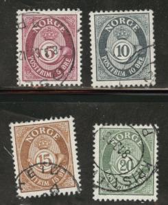 Norway Scott 416-419 Used 1962 short set