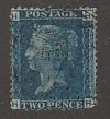 GREAT BRITAIN #29 USED PLATE 8 CLOSE AT BOTTOM