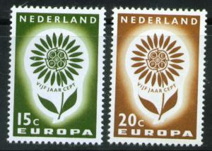 Netherlands Scott 428-9 MNH** Europa 1964 set