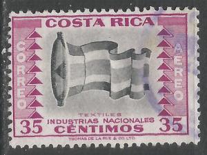 COSTA RICA C233 VFU TEXTILES O787-4