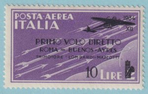 ITALY C55 AIRMAIL  MINT HINGED OG * NO FAULTS VERY FINE! - VPT