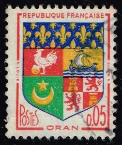 France #973 Arms of Oran; Used (0.25)