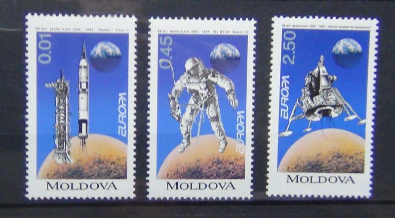 Moldova 1994 Europa Inventions Set MNH
