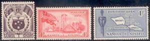 Samoa 1958 SC# 220-2 MNH-OG E34