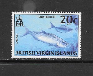 BRITISH VIRGIN ISLANDS #850 TARPON MNH