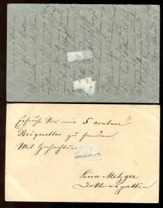 d187 - GERMANY Bayern Lot of Two Postal Cards. 1889-1892