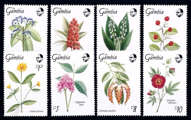 [66556] Gambia 1989 Flora Medicinal Plants  MNH