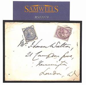 GB RAILWAY *Midland TPO From The North* CDS SG.187 Cover London 1885 MS2079