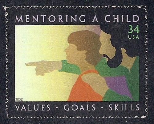 #3556 34 cents Mentoring a Child, Stamp Mint OG NH XF