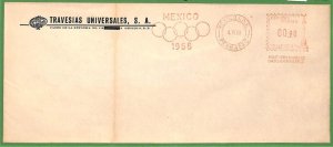 ZA1899 - MEXICO - POSTAL HISTORY - 1968  OLYMPIC Red Mechanical Postmark