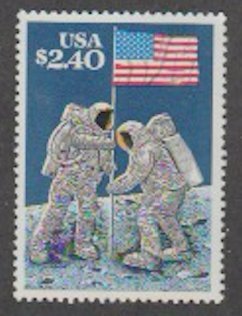 U.S. Scott #2419 Space - Man on the Moon Stamp - Mint NH Single