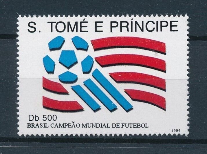 [112230] Sao Tome & Principe 1994 World Cup football soccer Champion  MNH