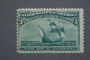 United States #232 3 Cent Columbian 1898 MNH