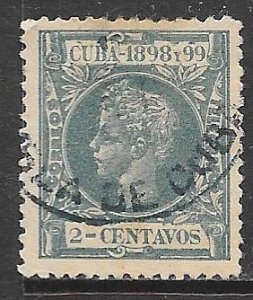 Cuba 162: 2c King Alfonso XIII, used, F-VF