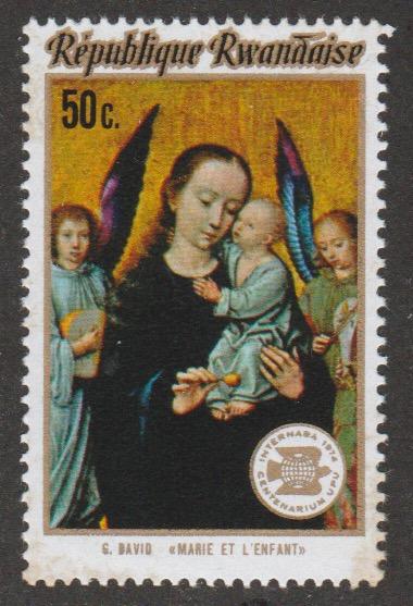 596 Virgin and child MNH