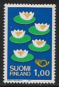 Finland # 594 - Water Lillies - MNH.....[Gn9]