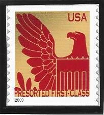 US #3793, American Eagle, M-NH*-