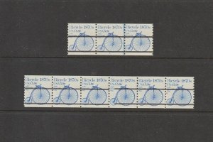 US 2 Transportation Plate # Coils, 3 & 6 Precancel Scott # 1901a # 4 and GAP MNH