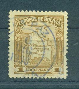 Bolivia sc# C47 used cat value $.50