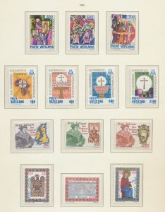 VATICAN - Scott 752-764 - MNH - 1985