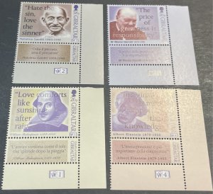 GIBRALTAR # 770-773-MINT NEVER/HINGED-COMPLETE SET/SINGLES WITH LABEL-1998(#1)