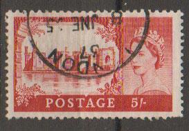 Great Britain SG 596a Used Bradbury Wilkinson printing