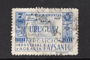 Uruguay Scott# 565  used single