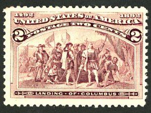 U.S. #231 MINT OG NH