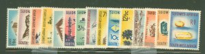 South West Africa #266-280  Single (Complete Set)