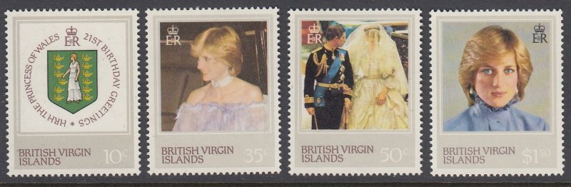 Virgin Islands 430-3 Princess Diana mnh