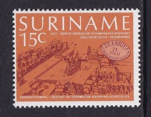 Surinam #479  MNH 1977 steamer connection 15c