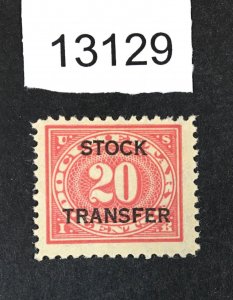 MOMEN: US STAMPS  # RD6 MINT OG NH LOT #13129