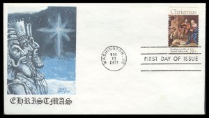 #1444 Nativity Scene Bazaar FDC