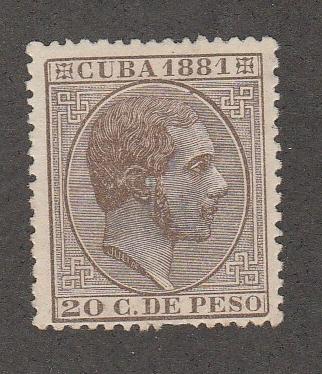 CUBA #99 MINT HINGED