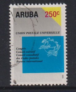 Aruba   #49   used  1989  UPU