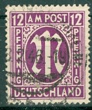 Germany - Allied Occupation - AMG - Scott 3N8