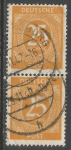 GERMANY 546 VFU PAIR 716A-1